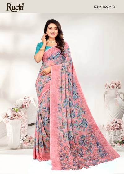 Ragaa Georgette Vol 2 By Ruchi Fancy Georgette Saree Collection